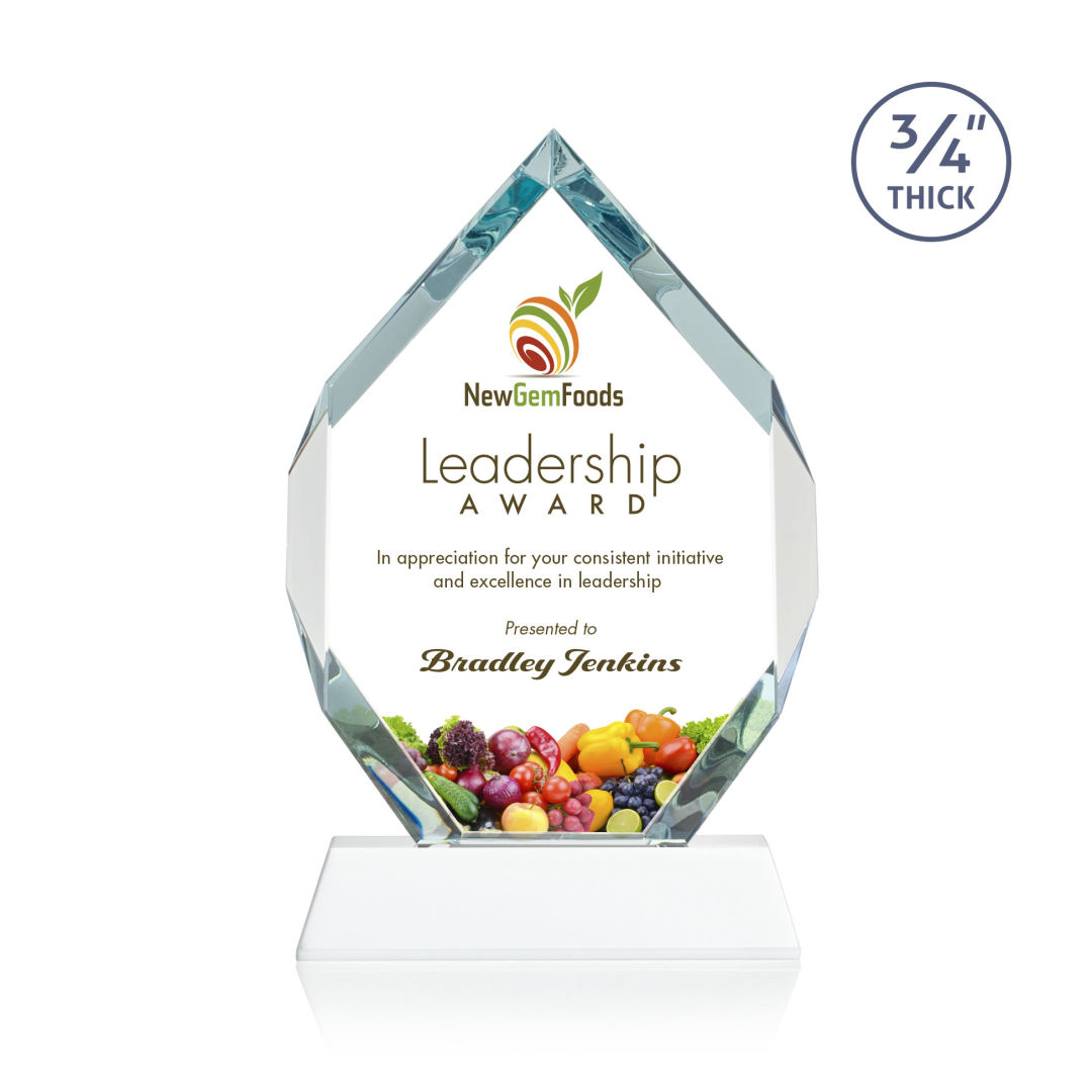 Royal Diamond VividPrint™ Award on Newhaven - White 14