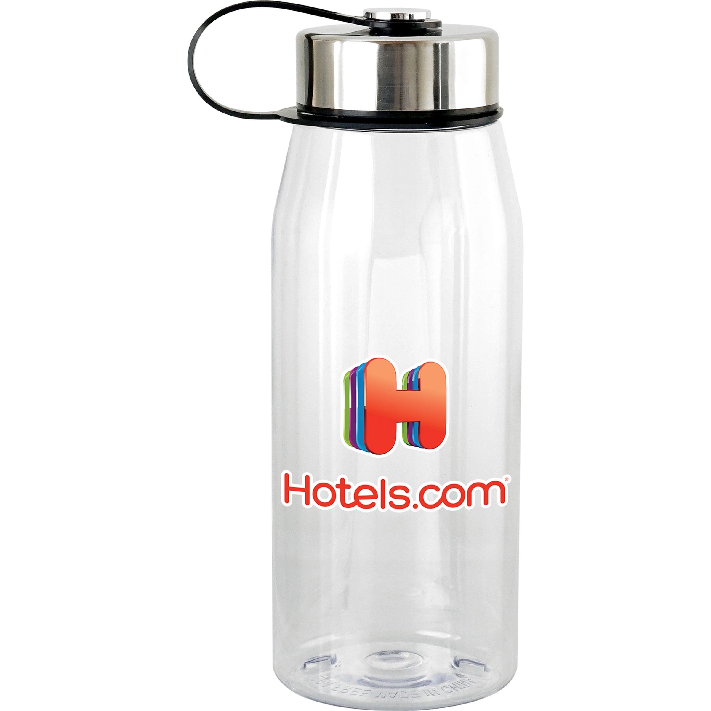 Metal Lanyard Lid 32 oz Bottle, custom water bottle with logo imprint 4
