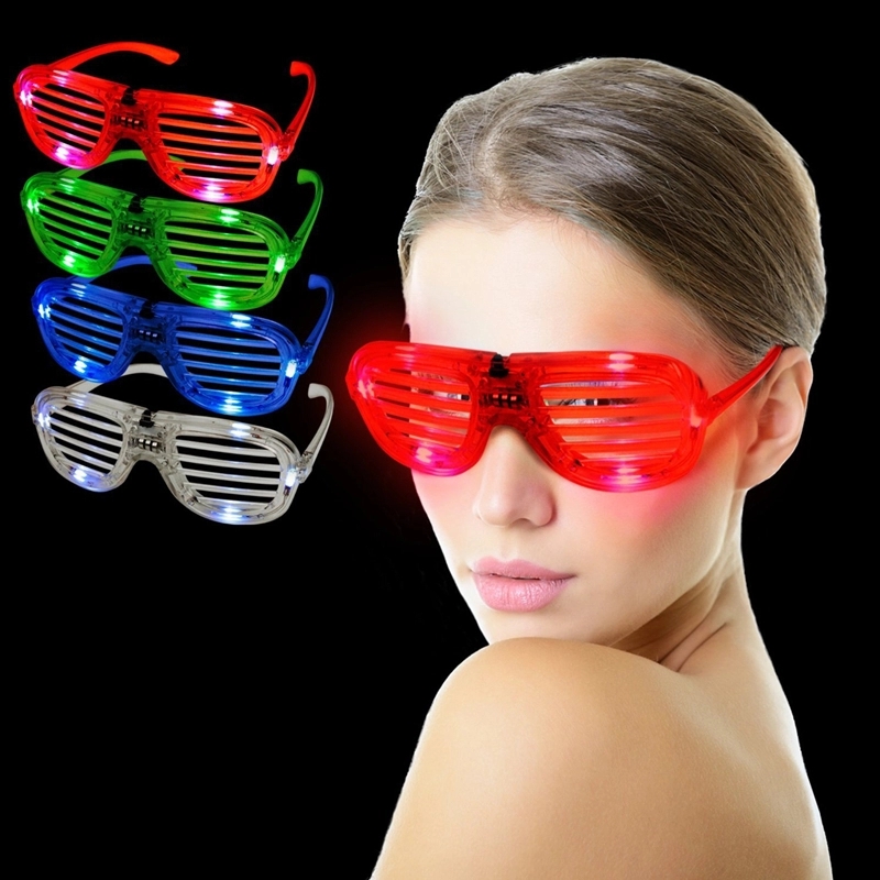 LED Blinds Flash Light Glasses 3