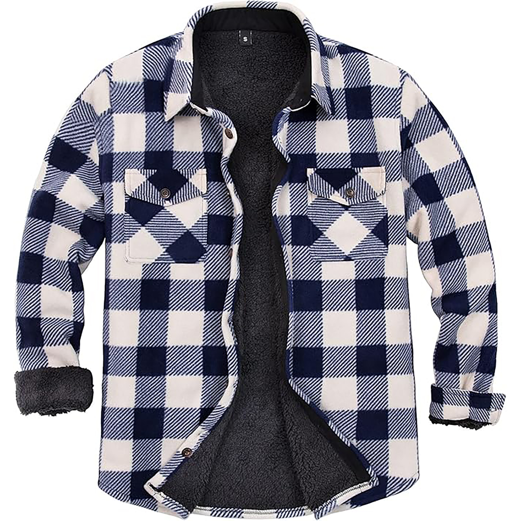 Men's Flannel Shirt Jacket 14