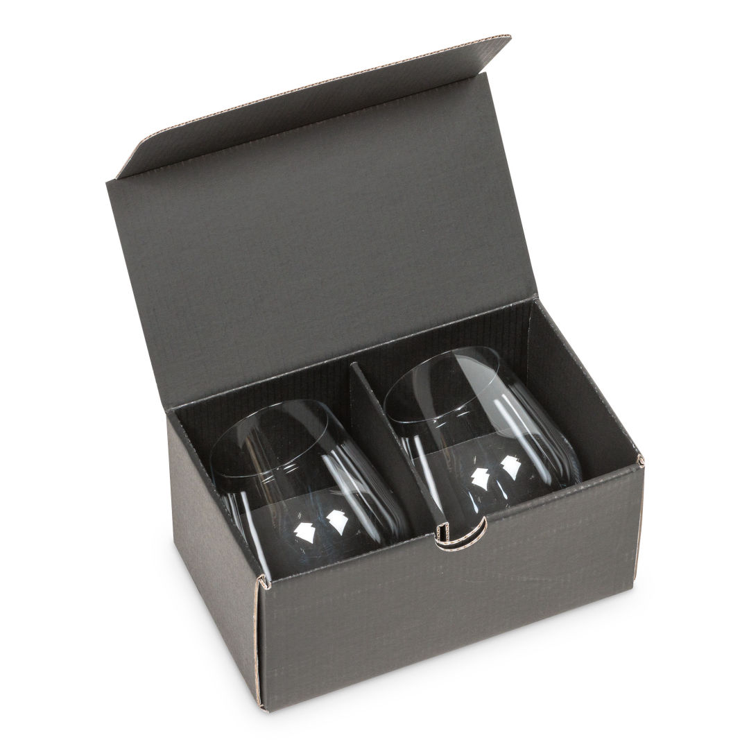 Tallandale Stemless Wine - Deep Etch 6