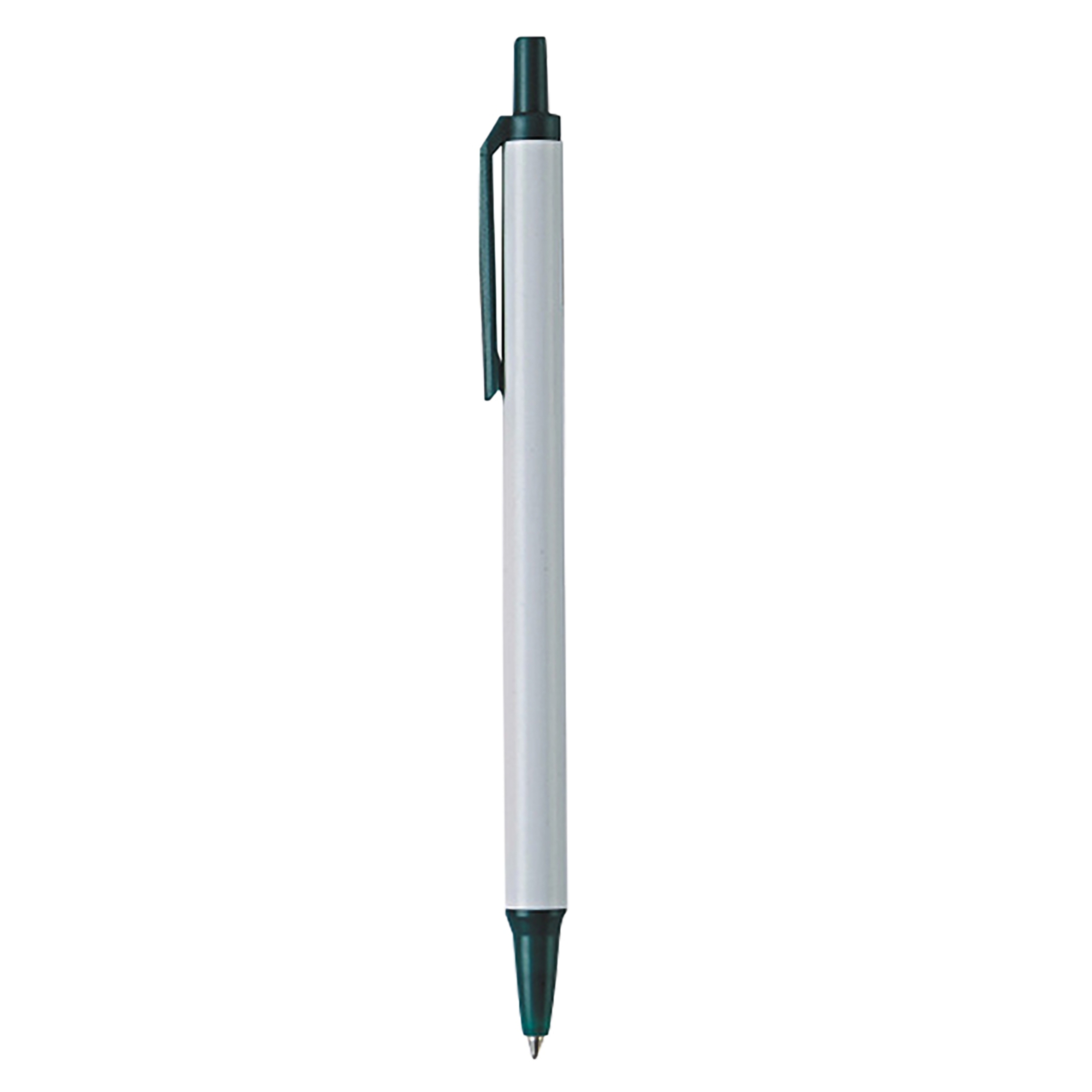 Classic Plastic Ballpoint Pen w/Clip 2