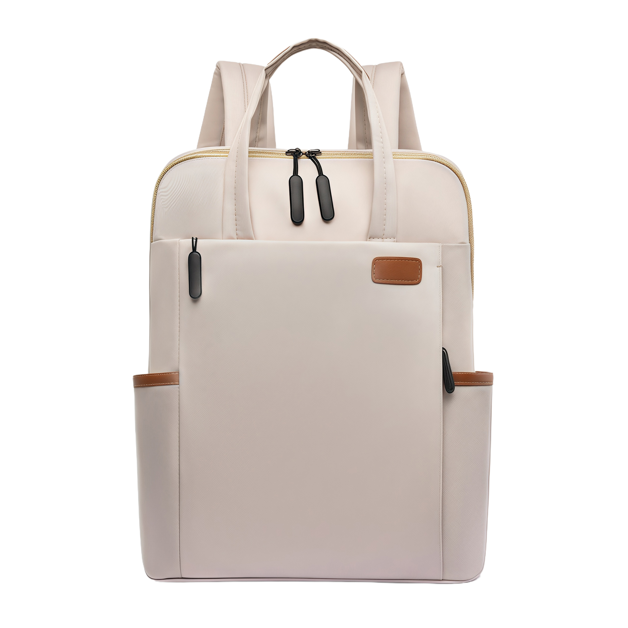 Stylish Color Block Backpack Oxford Fabric Travel Bag Lightweight Large Capacity Laptop Backpack 3
