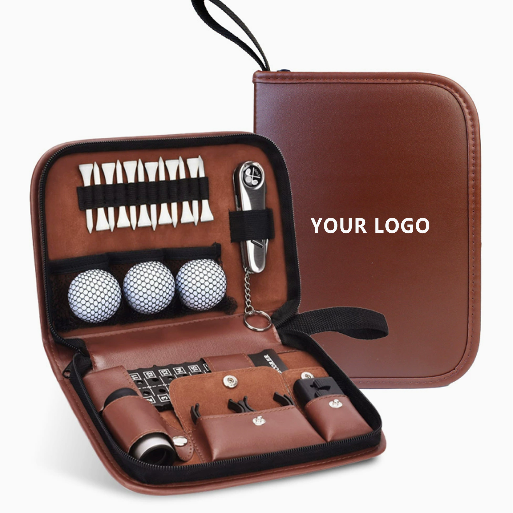 PU Leather Golf Tool Bag 2