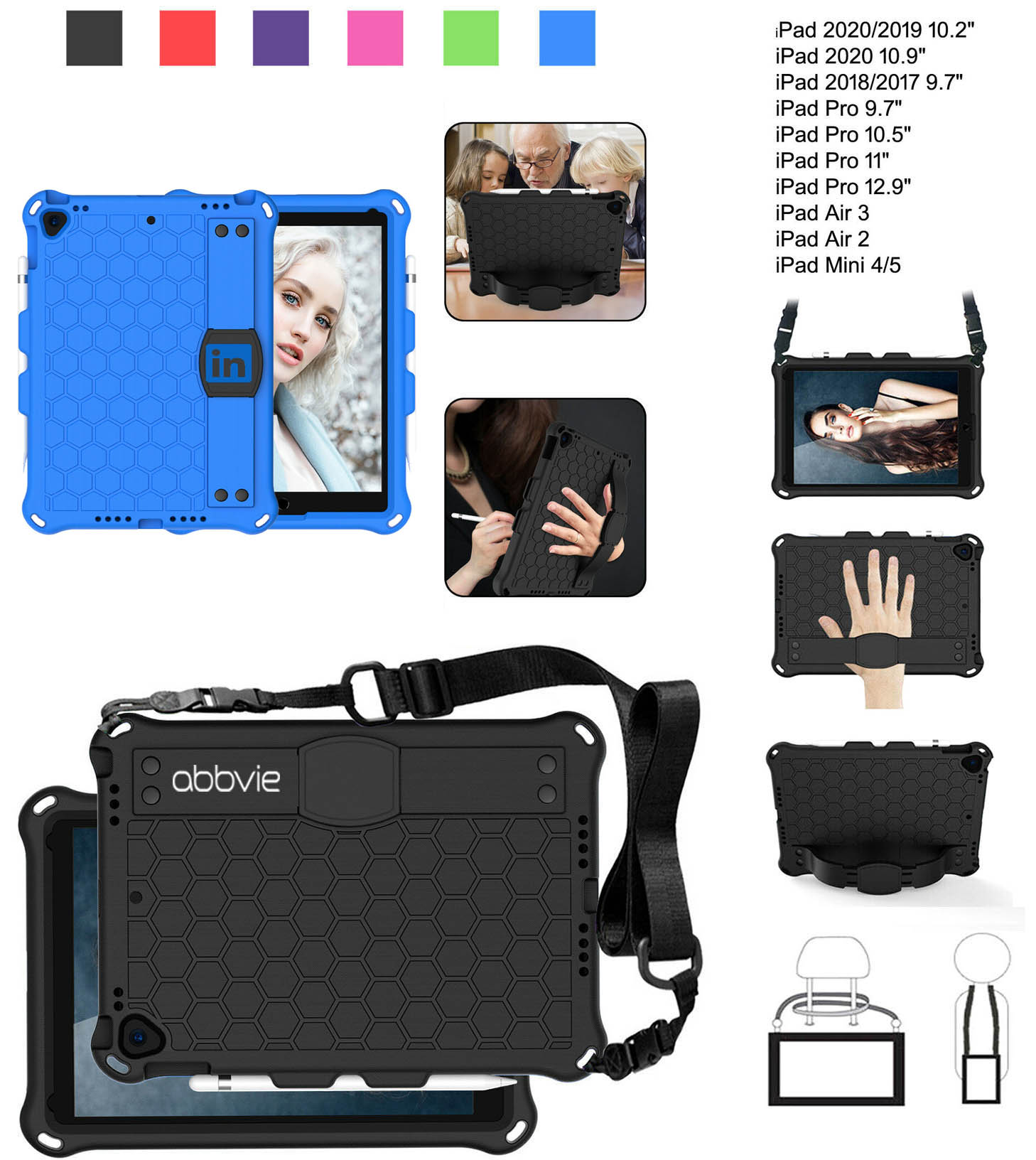 iBank ® Shockproof Case for iPad 11" (A16) 11th/10th 10.9" (2025/2022) 1