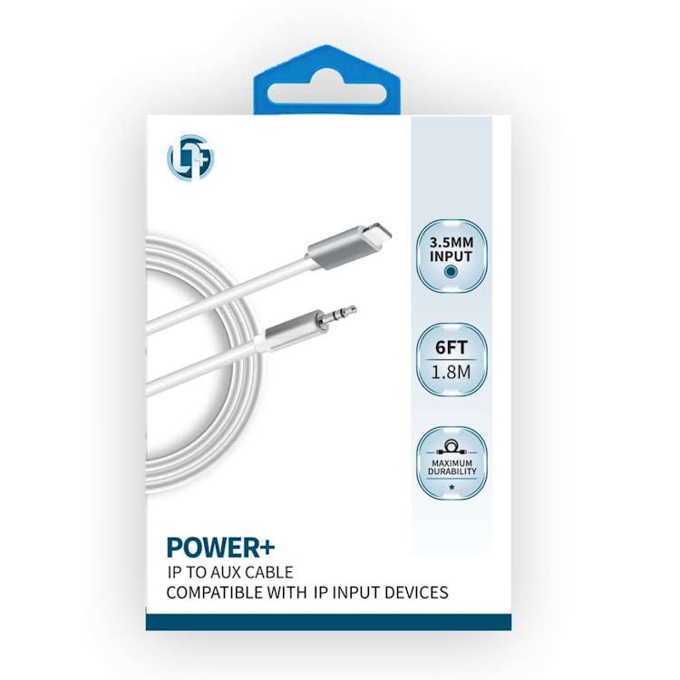IP To Aux Cables - White 2