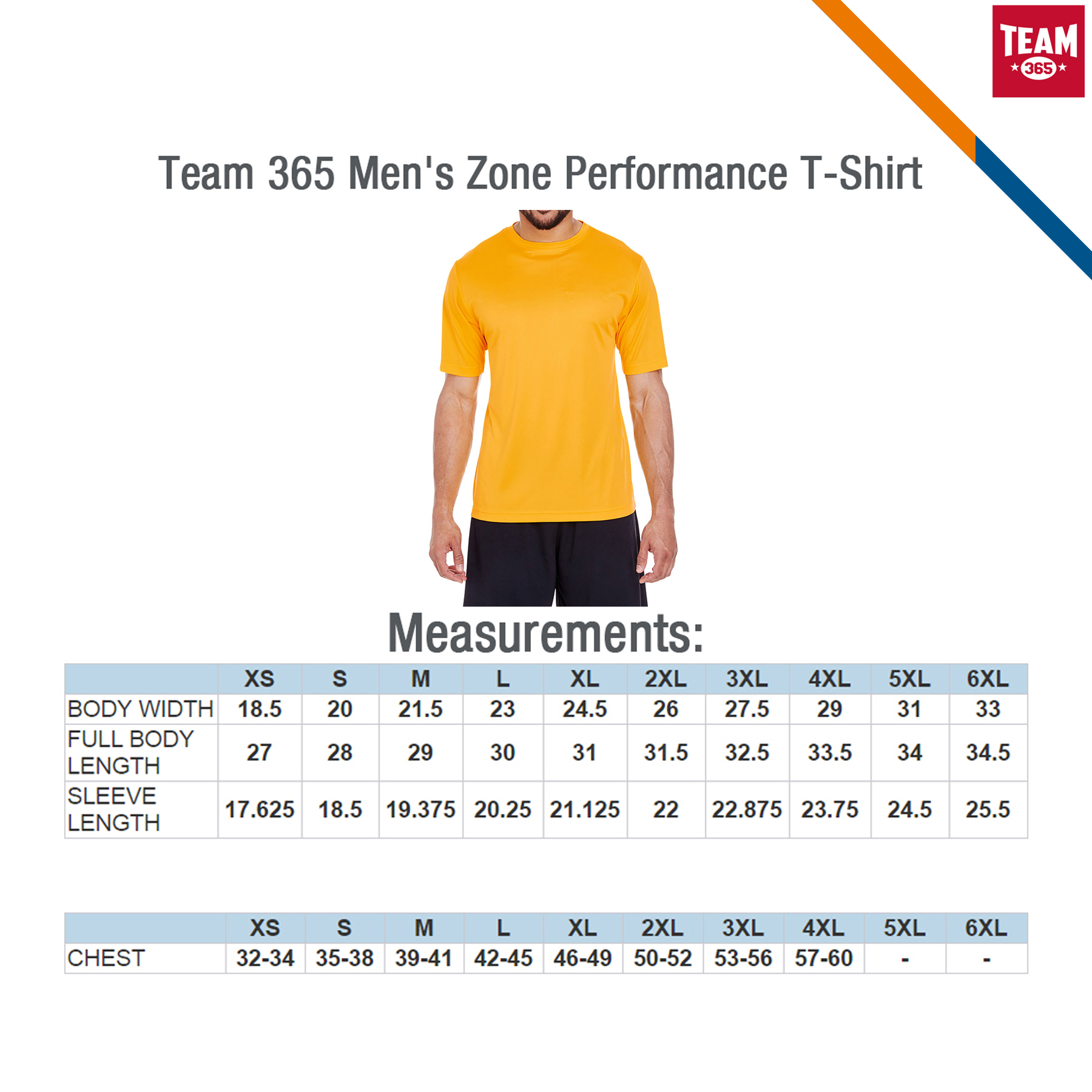Team 365® Men's Zone Performance Tees 7