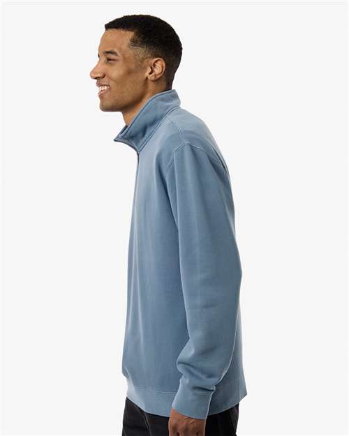Unisex Pigment-Dyed Quarter-Zip Pullover - PRM4600QZ 36