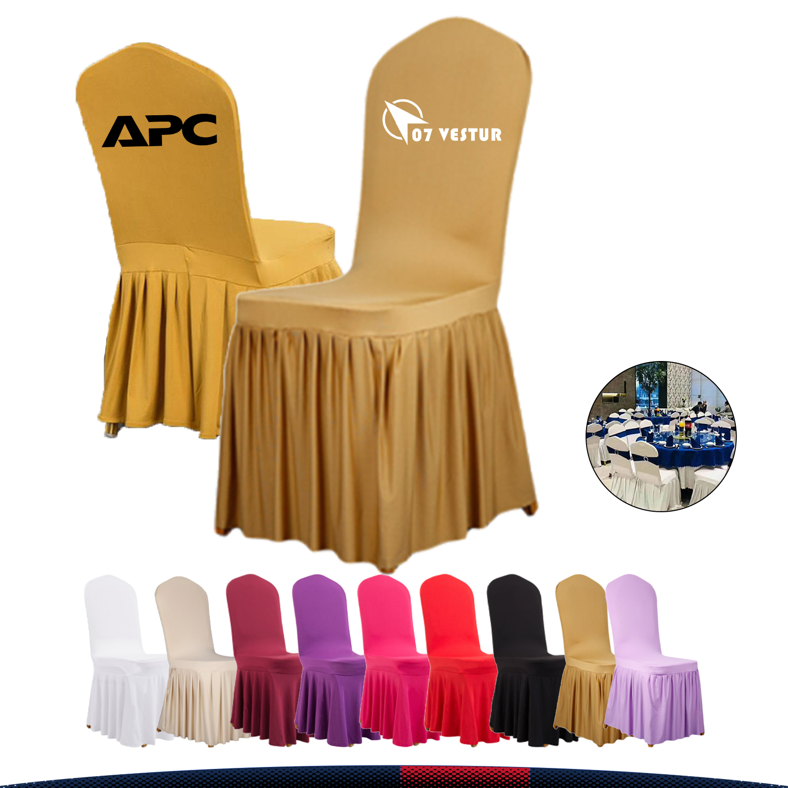 Velol Elastic Chair Cover 5