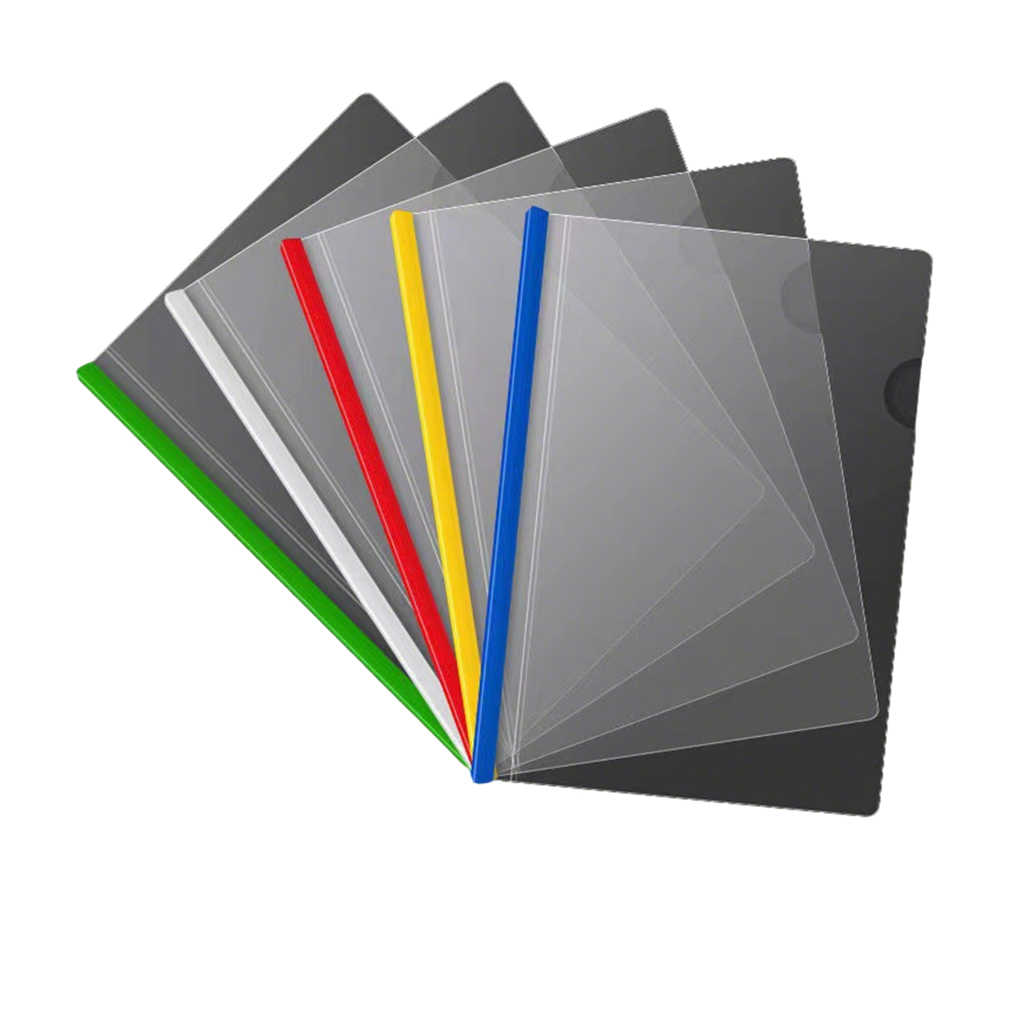 A4 Transparent Poly File Tote 12.8 x 9.3" 2