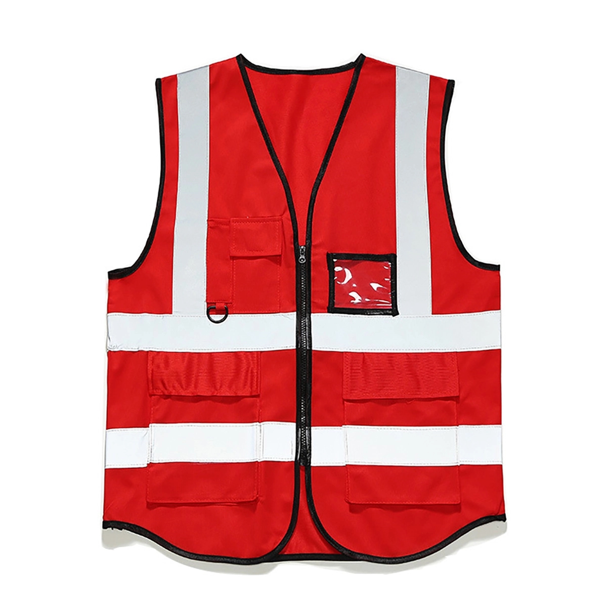 Reflective Zipper Safety Vest 4