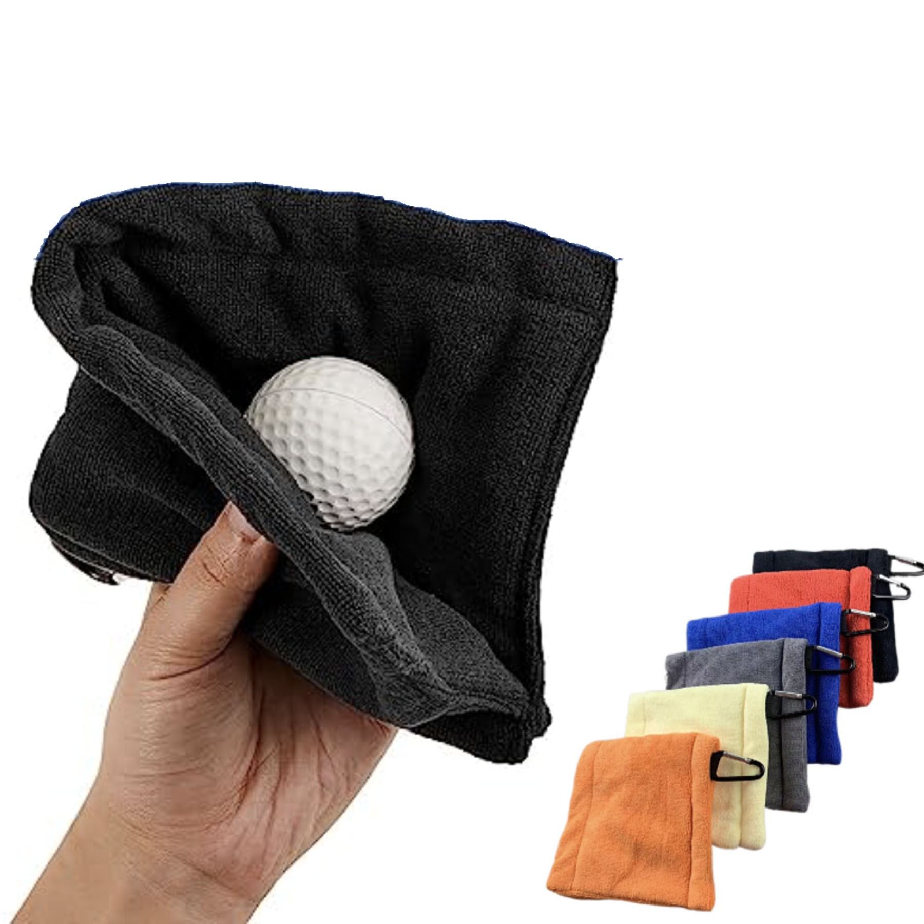 Golf Pocket Towel With Clip 2