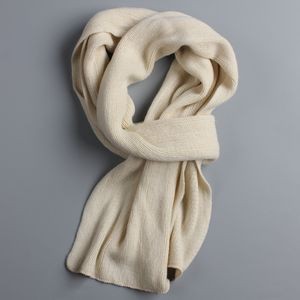 Imitation Cashmere Scarf In Solid Color 2