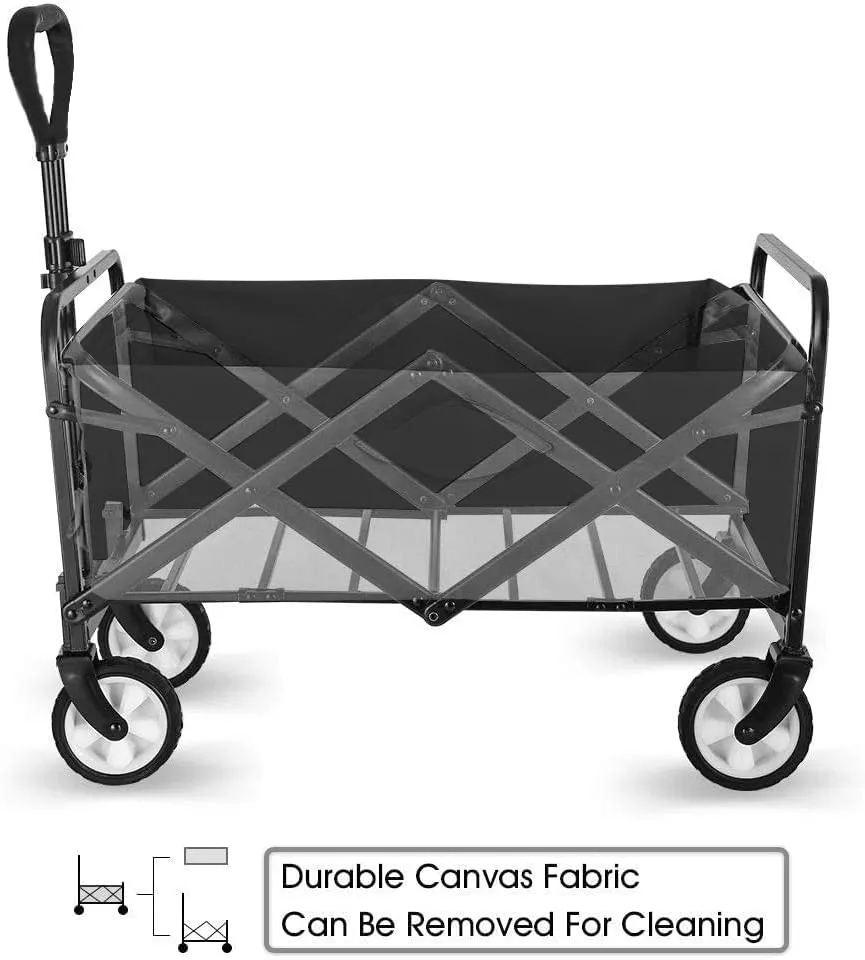 Collapsible Folding Outdoor Utility Wagon Cart 5