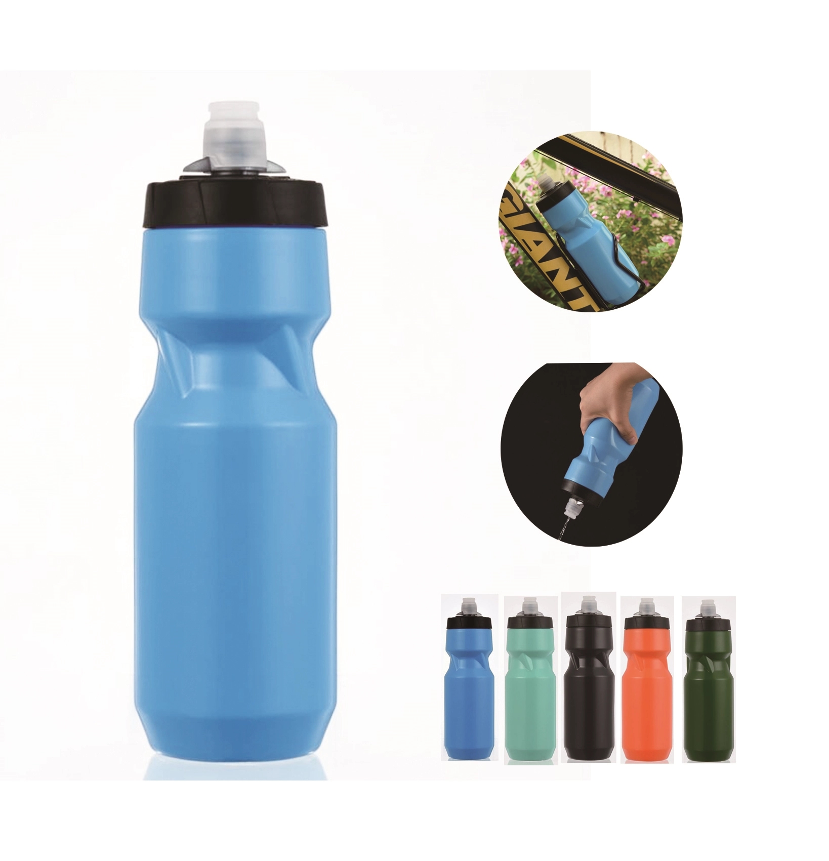 20 Oz Bike Sports Water Bottle 2