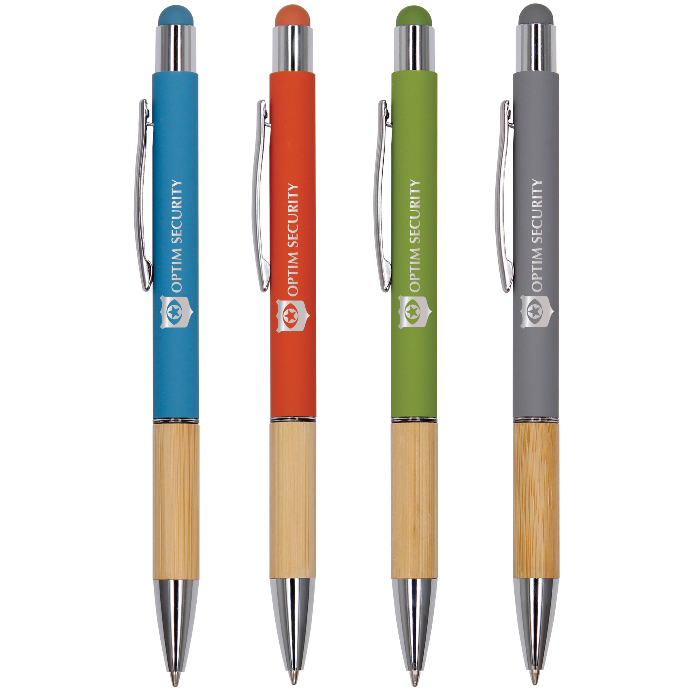 Saratoga Bamboo Grip Stylus Pen 3