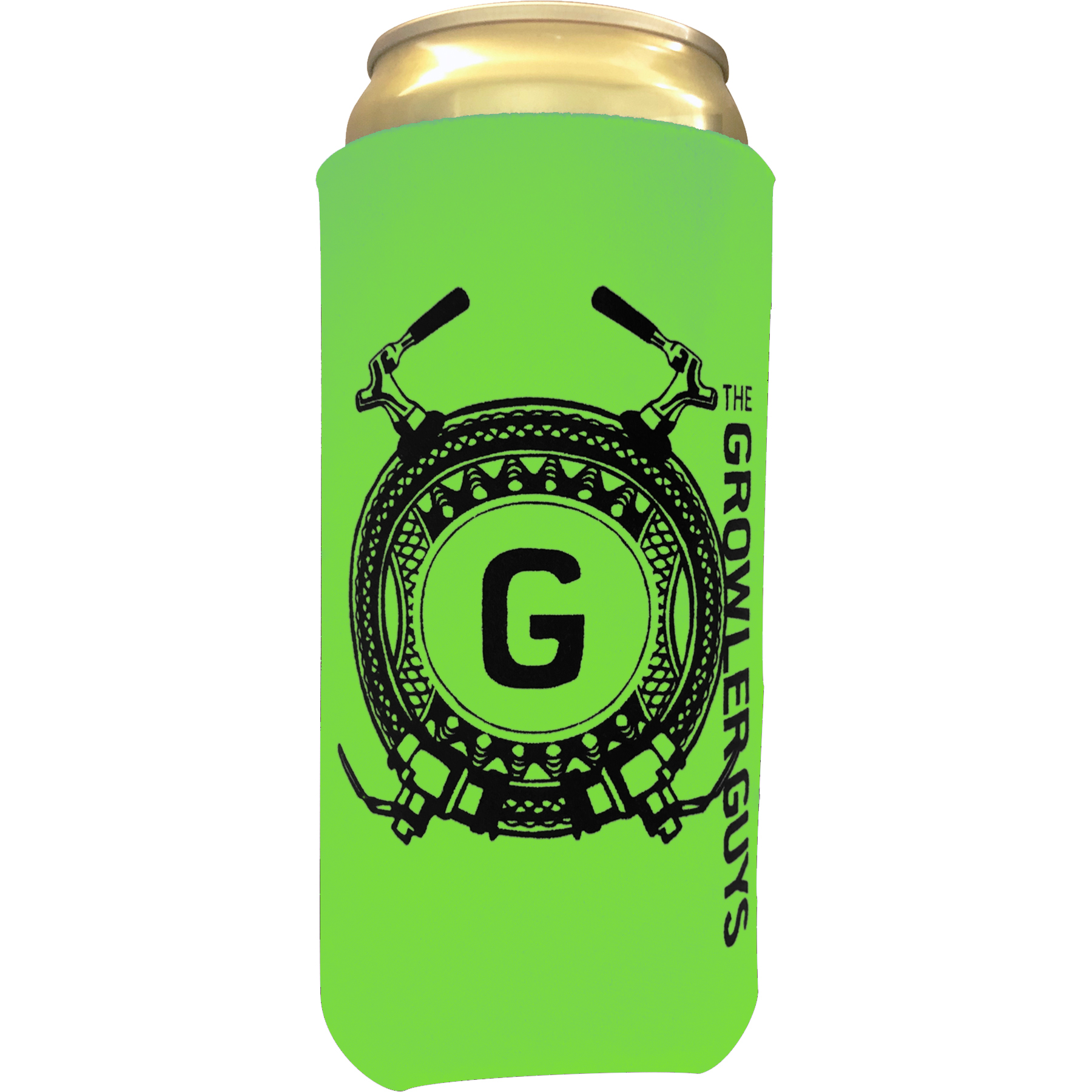 32 oz. Crowler Scuba can cooler, custom koozie with logo imprint 8
