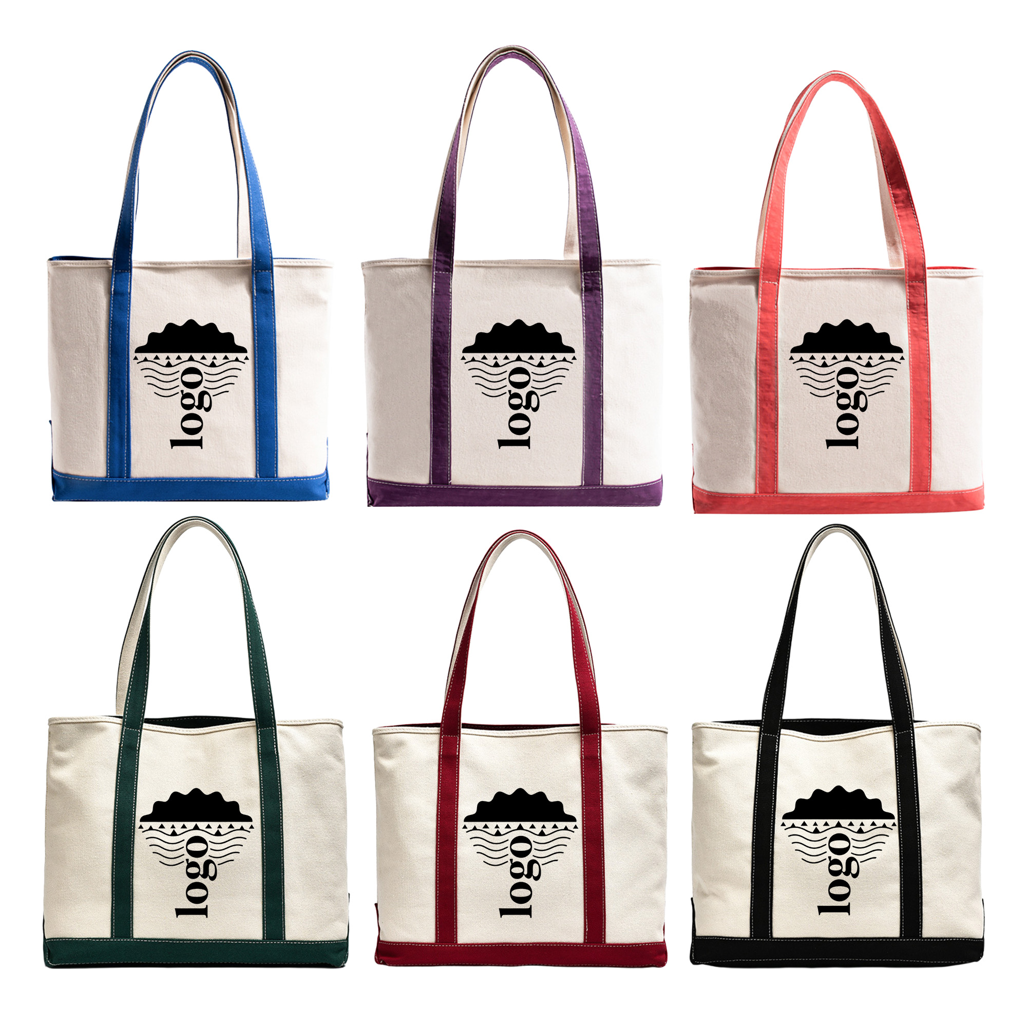 Casual Canvas Tote Bag, custom tote bag with logo imprint 3