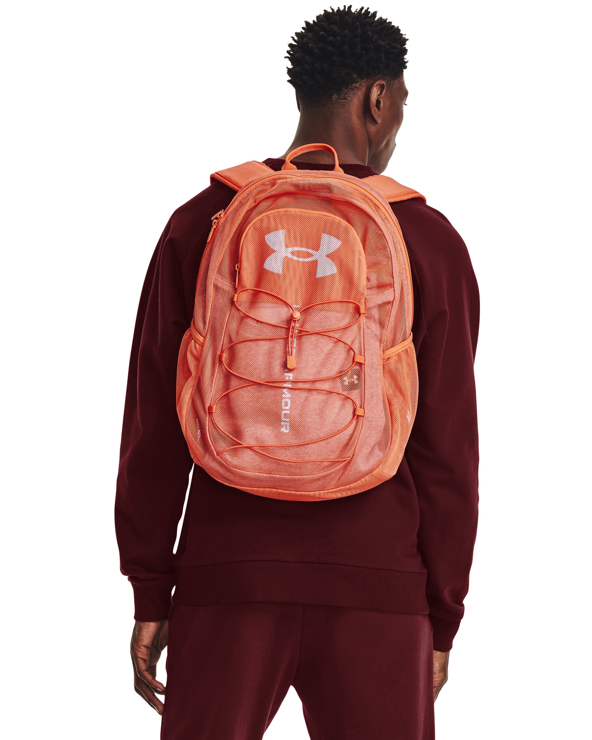 UA Hustle Mesh Backpack 4