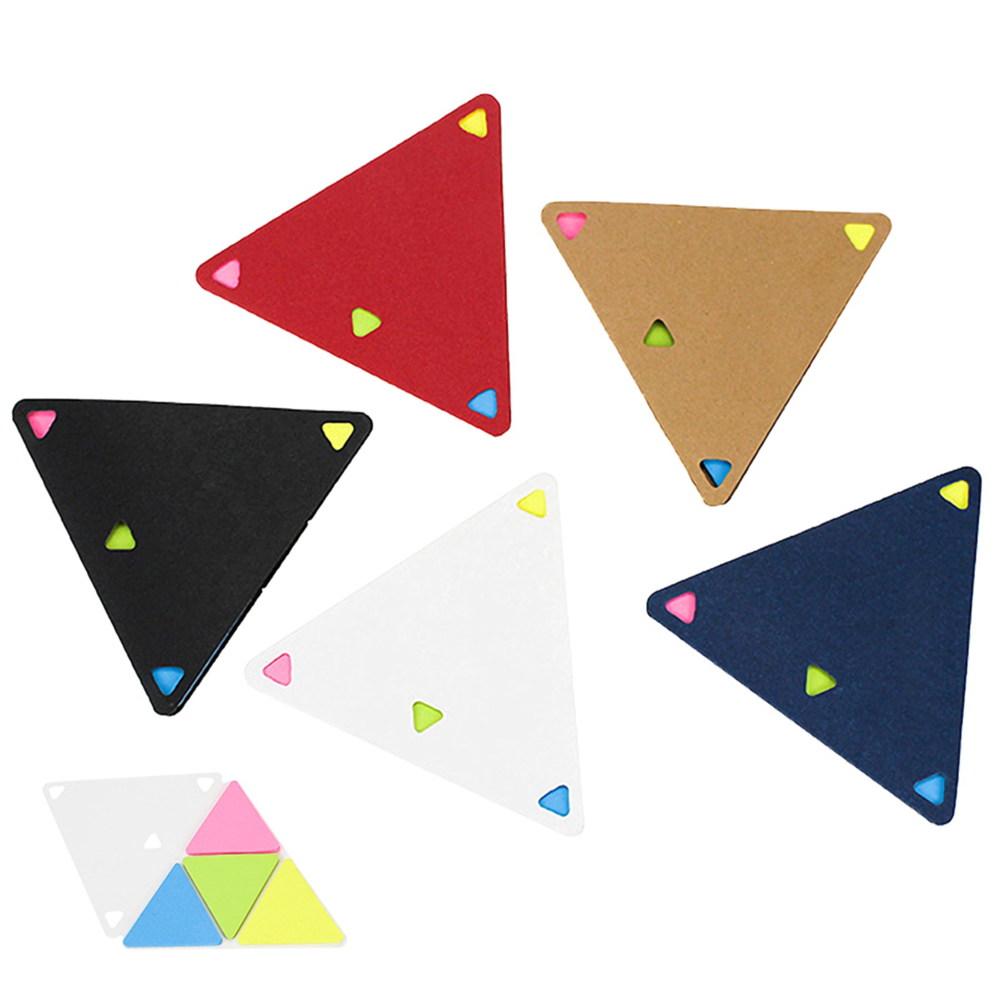 Triangular Paper Sticky Note Pad 2
