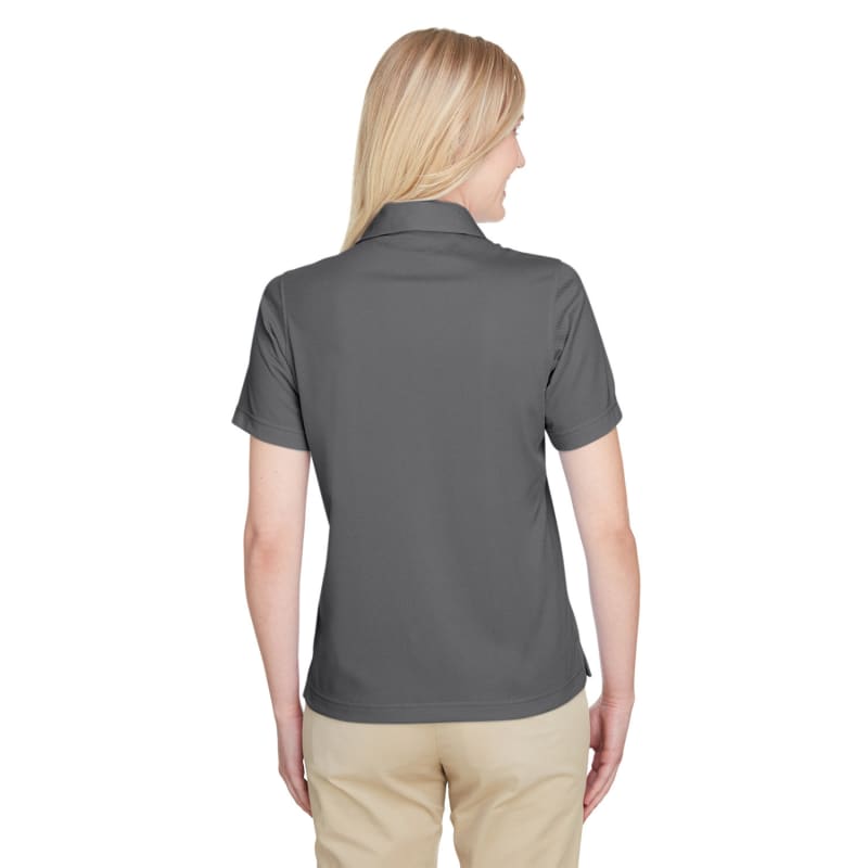 UltraClub Ladies' Cavalry Twill Performance Polo 9