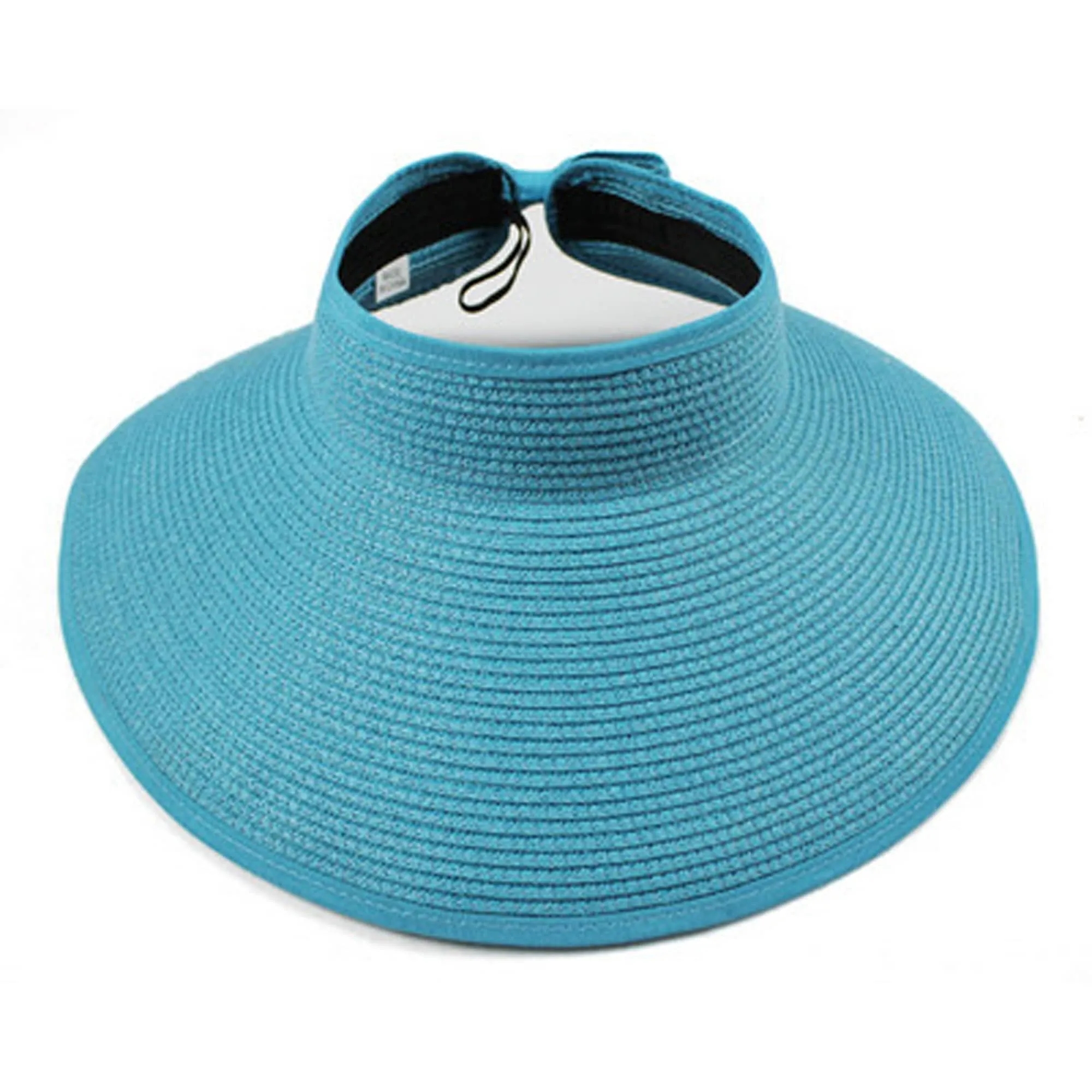 Collapsible Summer Straw Hat 14