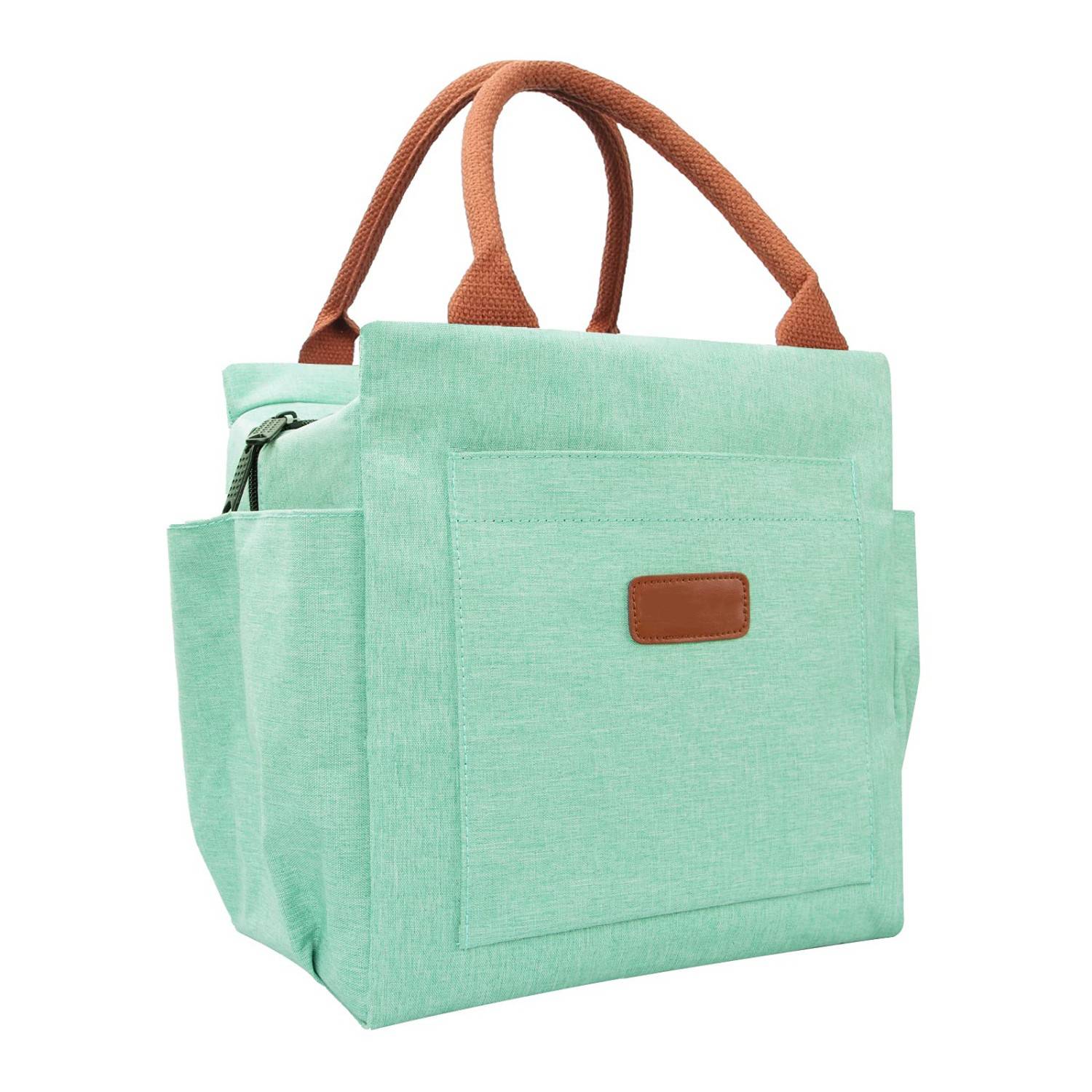 10L Leakproof Oxford Insulated Cooler Lunch Bag w/ Pockets 1