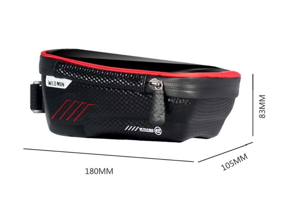 Front Frame Bag Bicycle Bag Waterproof Bike Phone 2