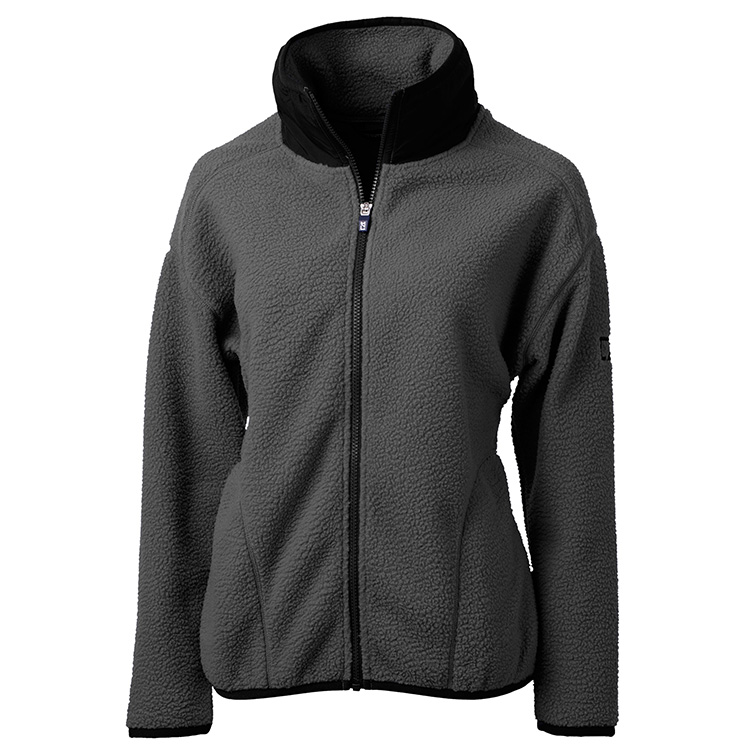 Cutter and Buck Ladies Cascade Eco Sherpa Fleece Jacket 3