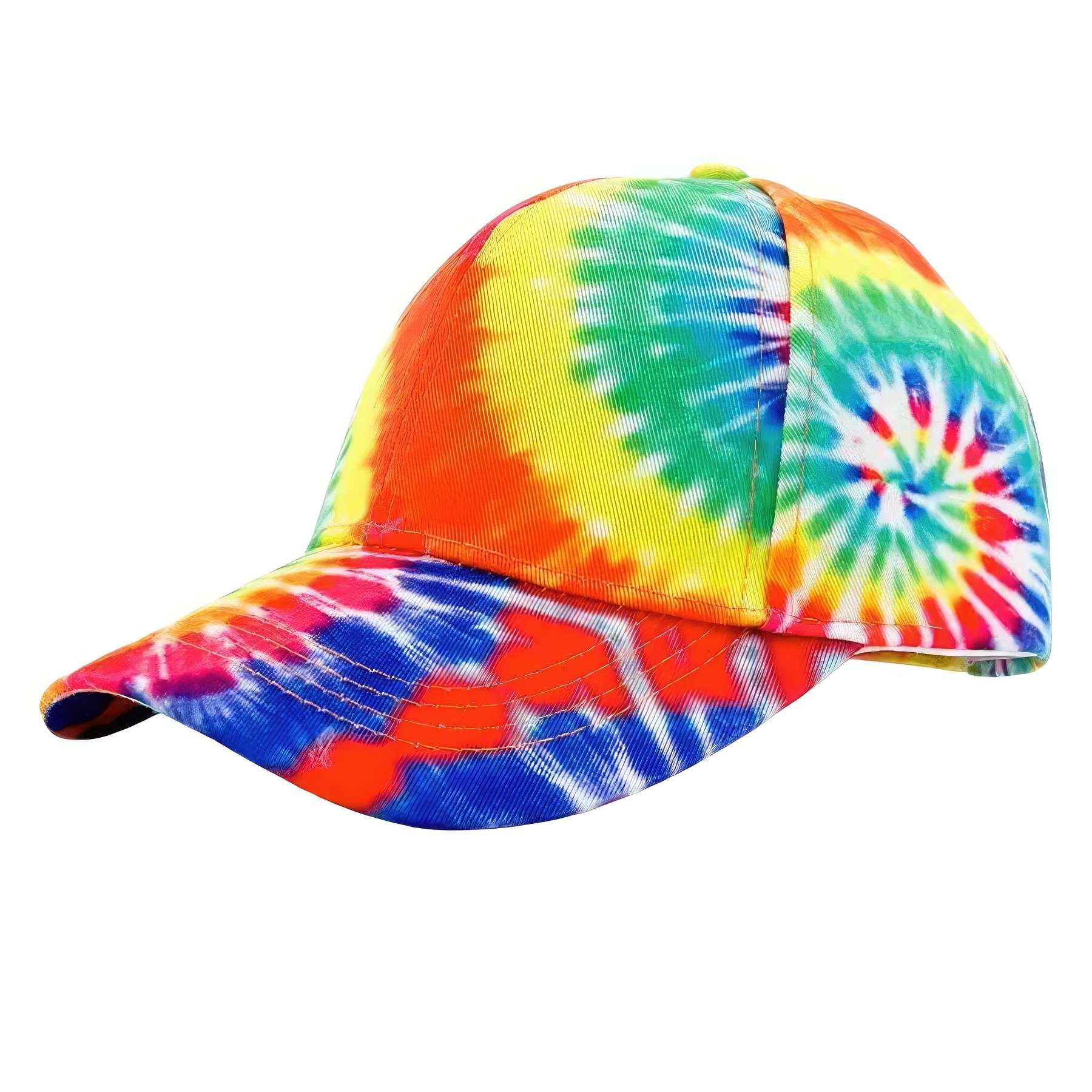 Custom Tie-dye Baseball Cap Golf Dad Hat for Men and Women 3