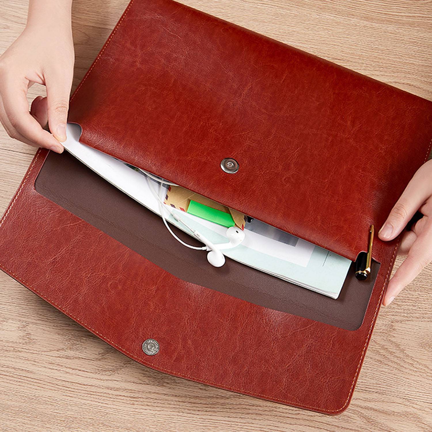 A4 PU Leather Bag 6