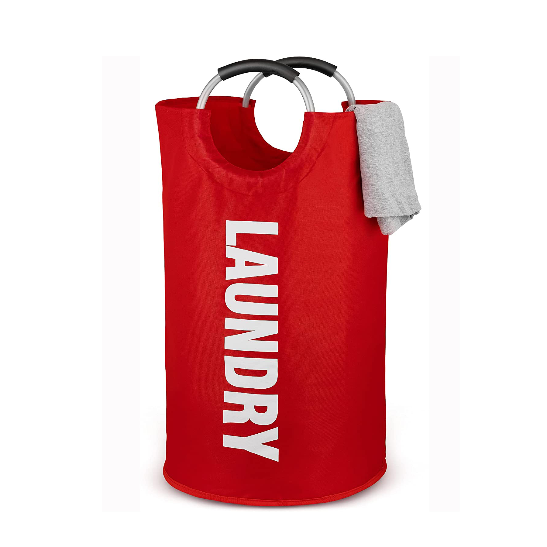 82 L Foldable Clothes Laundry Basket Bag 8