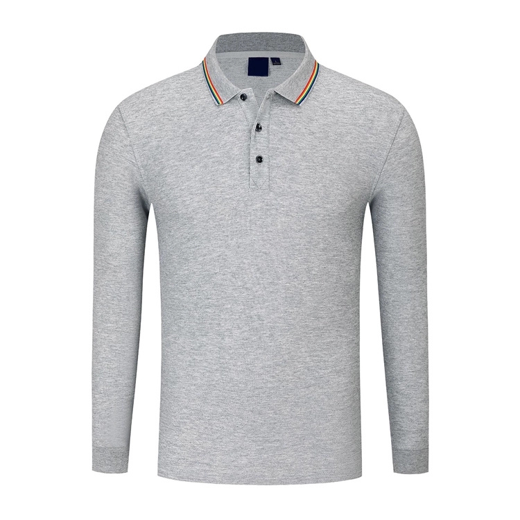 Long Sleeve Polo Shirt 4