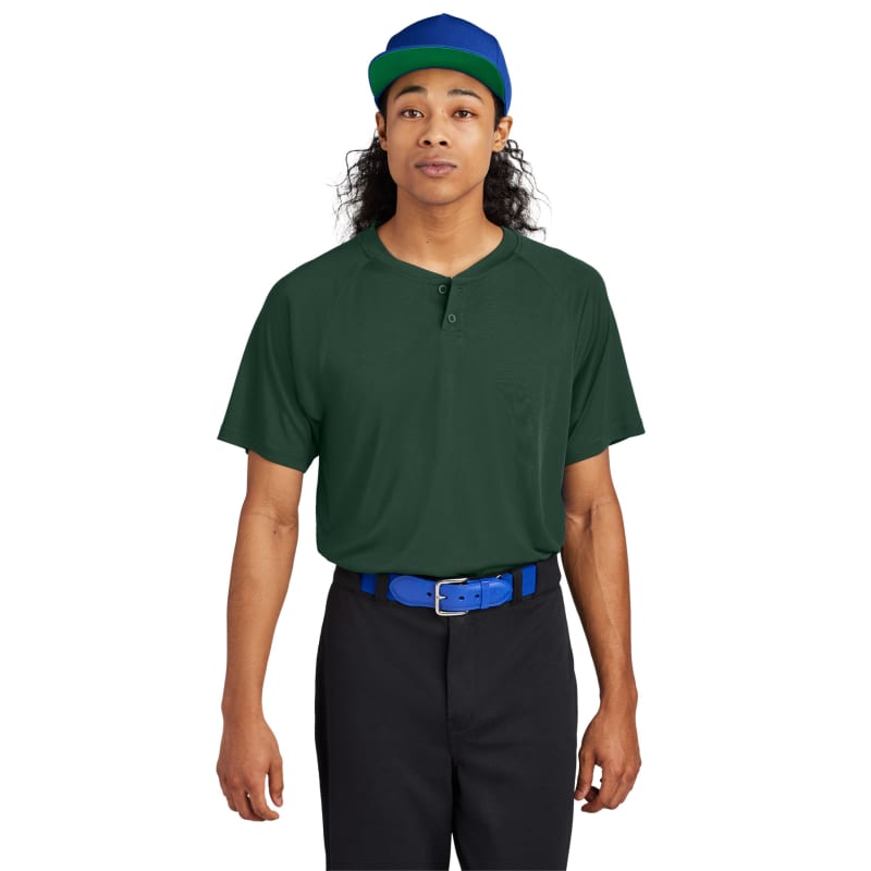 Sport-Tek PosiCharge Competitor 2-Button Henley 2