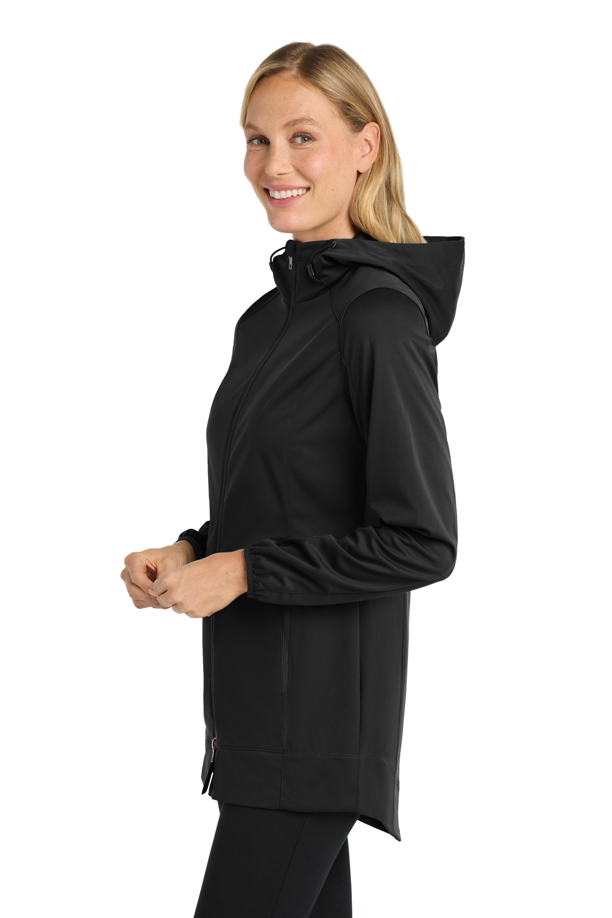 Port Authority Women's Active Hooded Soft Shell Jacket. L719 10