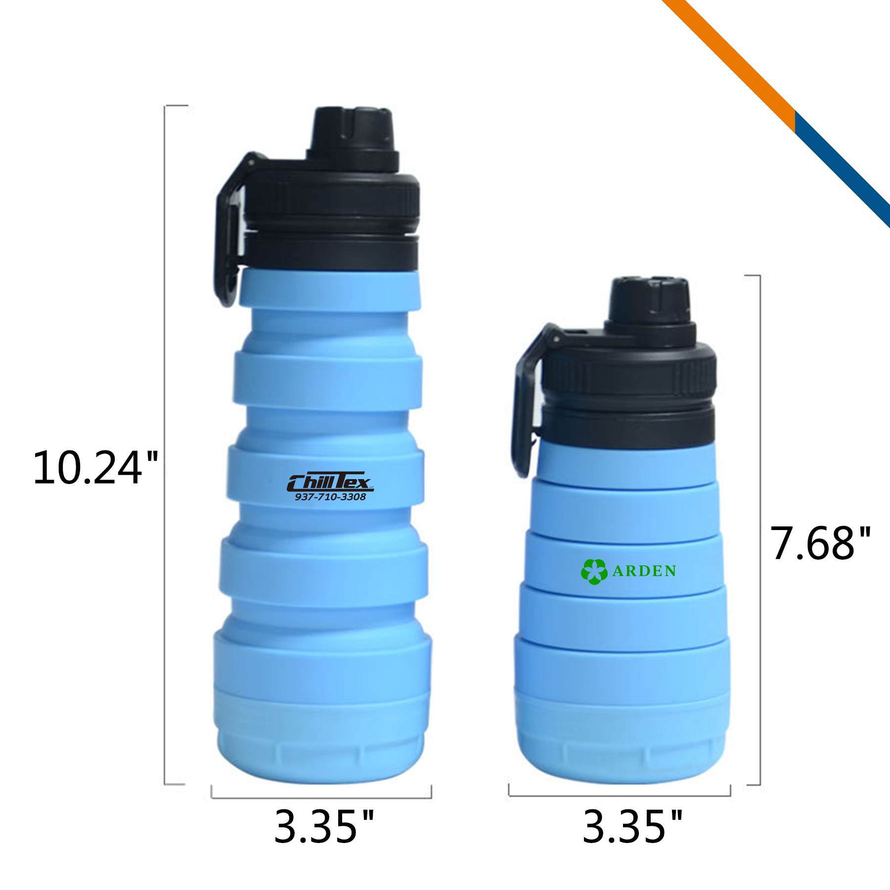 Dolic Collapsible Water Bottle - 25 OZ. 10