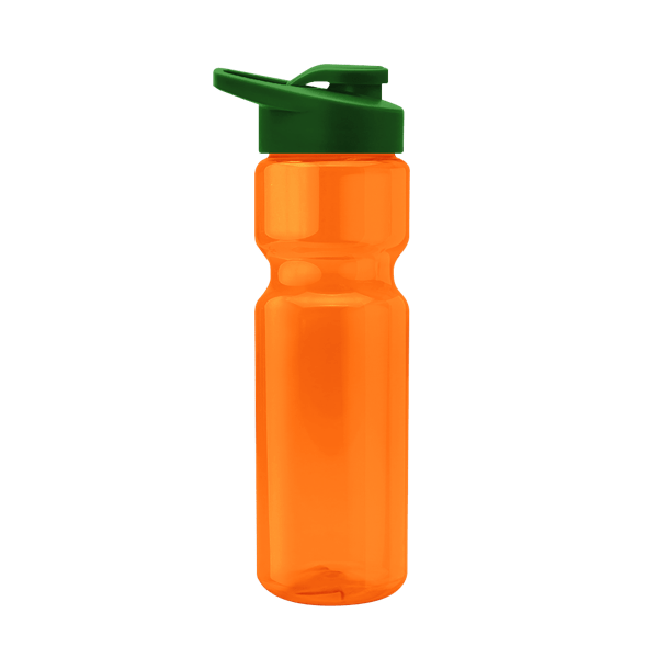 Blazer 28oz Transparent Bike Bottle w/Drink-thru Lid 350