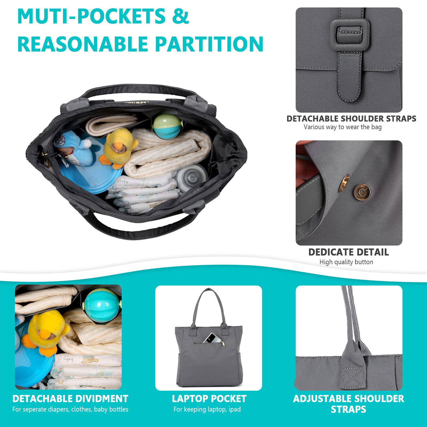 Tote Laptop Travel Bag 3