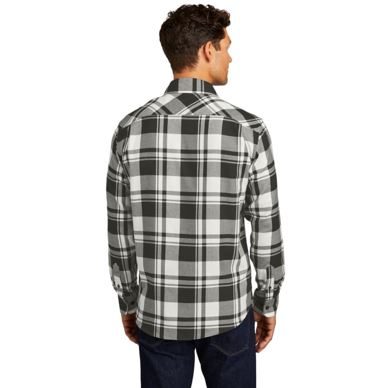Port Authority Plaid Flannel Shirt. 44