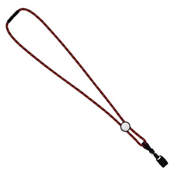3/16" Nylon Cord Lanyard with Snap-Buckle Release, Standard O-Ring & Slider 46