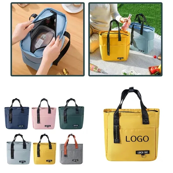 Reusable Insulated Lunch Bag 6