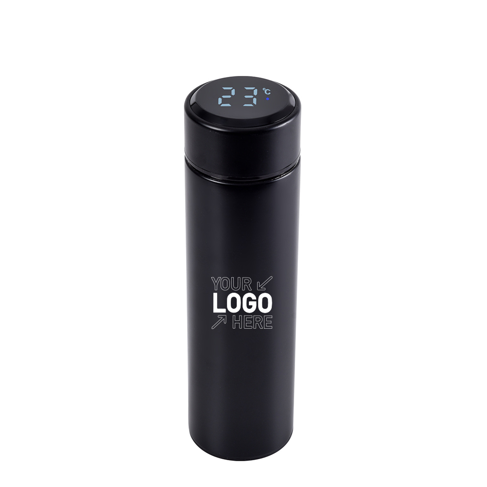 Stainless Steel Intelligent Temperature Measuring Vacuum Cup 2