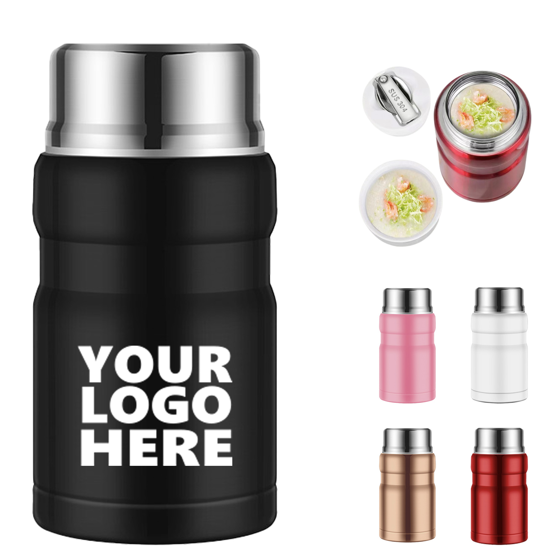 17 OZ Stainless Steel Vacuum Insulated Food Jar 2