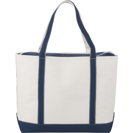 Baltic 24oz Cotton Canvas Tall Zippered Tote 14