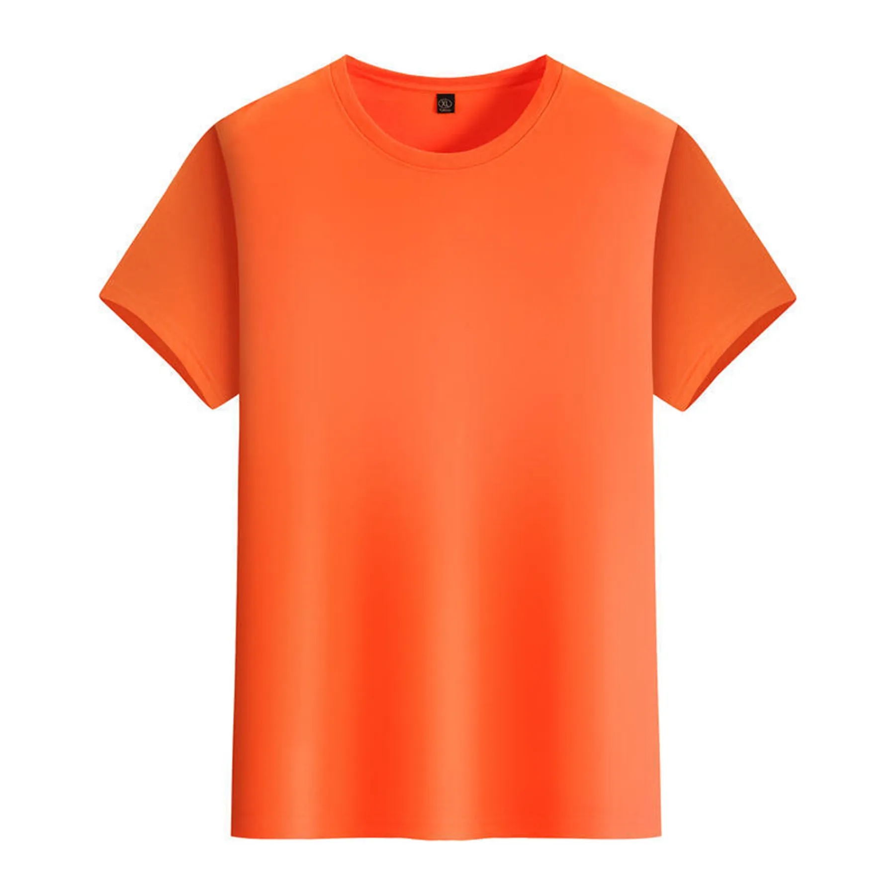 Round Neck Cotton T-Shirt Sweat-Wicking 9