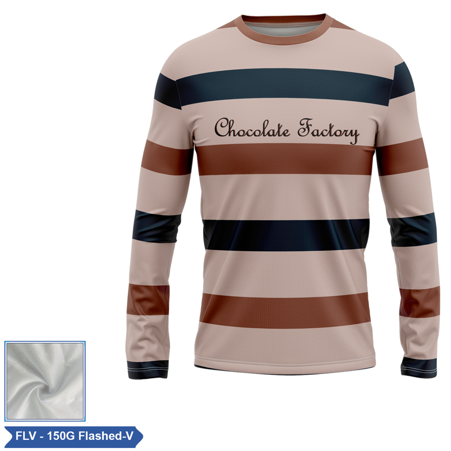 Sublimation Flashed-V Long Slv T-Shirt - Unisex, Women, Kids 2