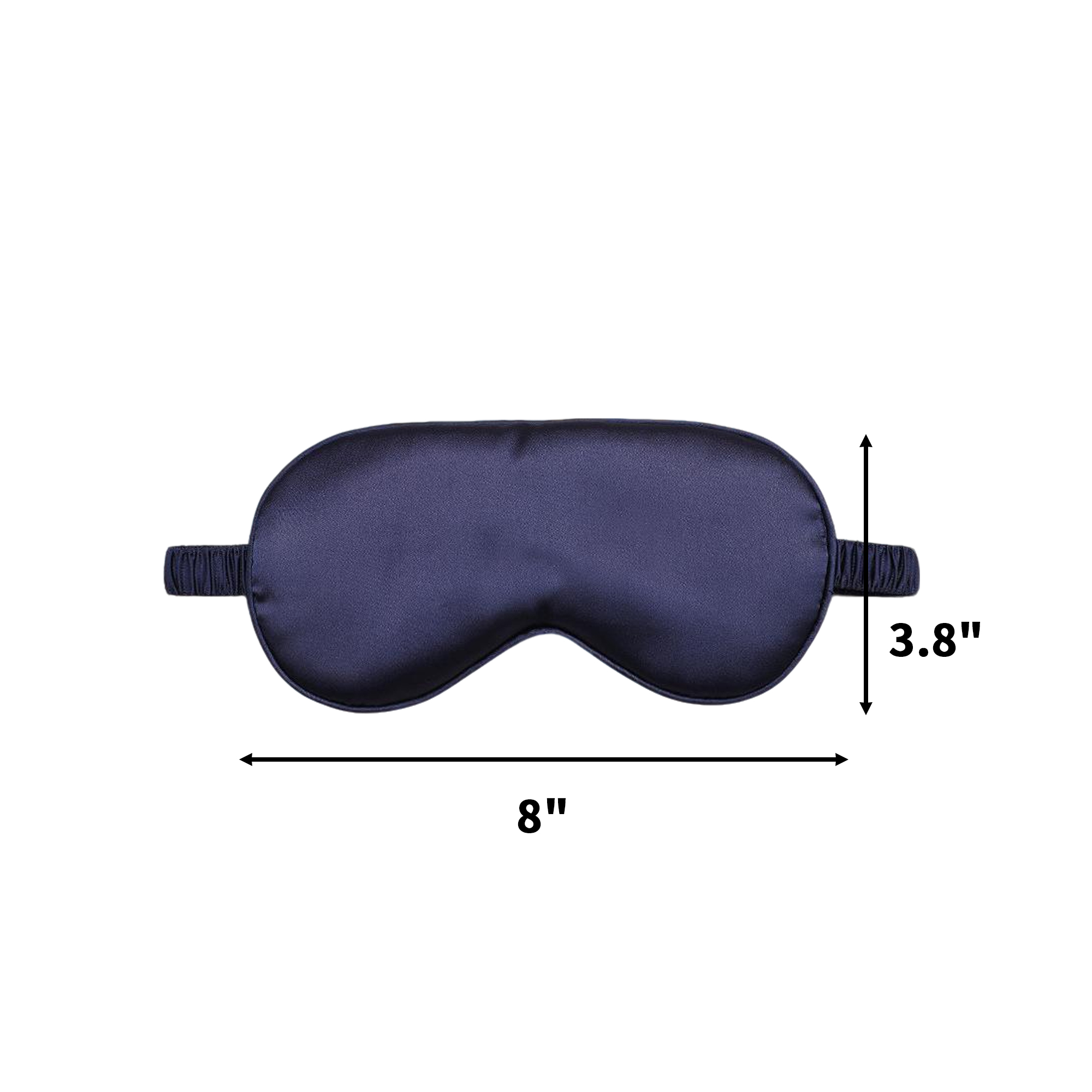 Imitated Silk Eye Mask Elastic Strap Design 5
