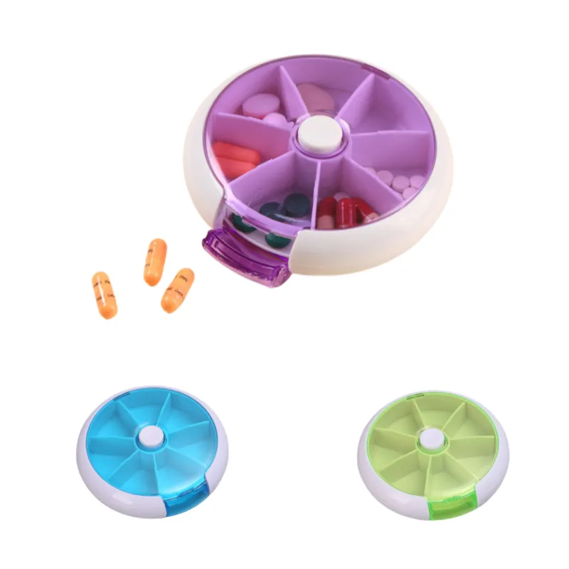 7 Compartments Pill Case 2