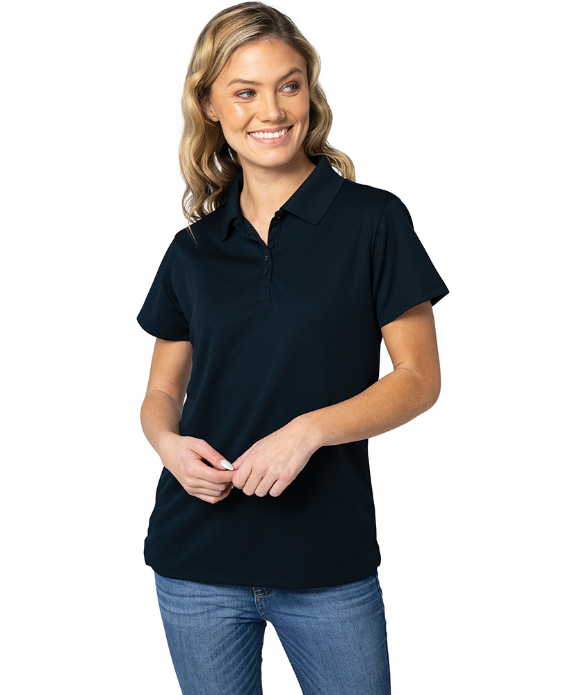 Women's Classic Solid Wicking Polo