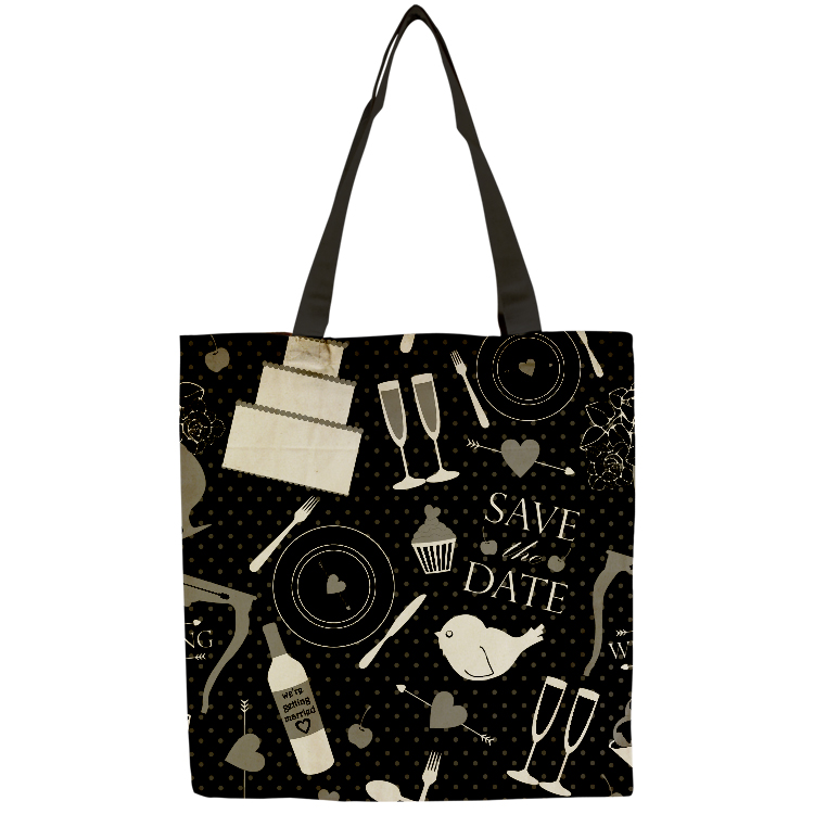 Flat Vibrant Cotton Tote Bag 10